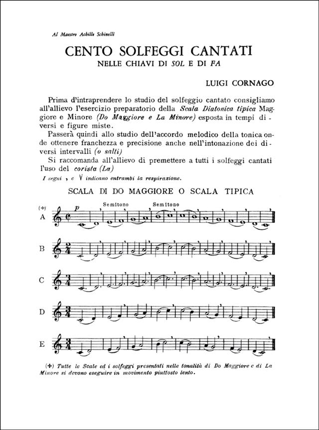 Solfeggi Cantati (100)